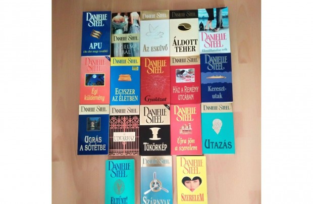 Danielle Steel könyvek 12 db