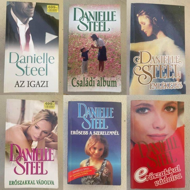 Danielle Steel knyvek (35 db)