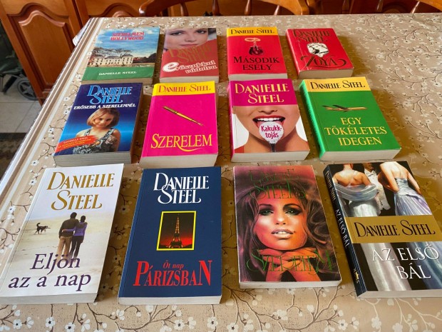 Danielle Steel regnyek 12db egyben