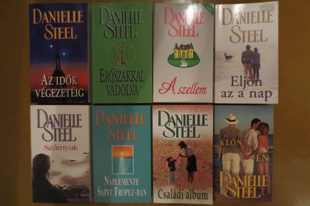 Danielle Steel romantikus knyv szerelmes knyvek