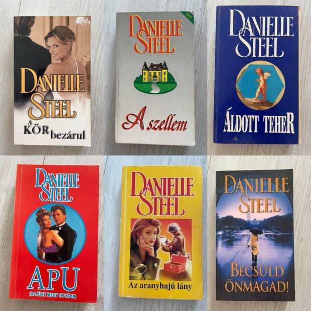 Danielle Steel romantikus knyvek (28 db)