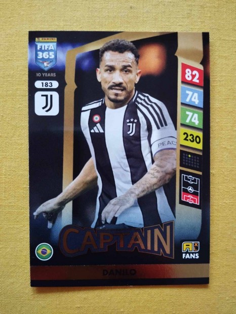 Danilo (Juventus) FIFA 365 2025 Captain focis krtya