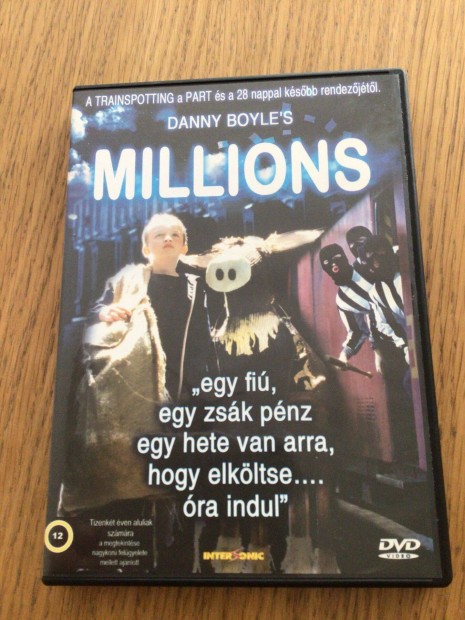 Danny Boyle Millions DVD magyar szinkronos Intersonic kiads