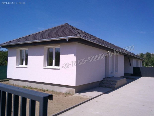 D�nszentmikl�son �j�p�t�s� ingatlan gar�zzsal   elad�