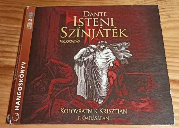 Dante - Isteni sznjtk hangosknyv 2CD dediklt 