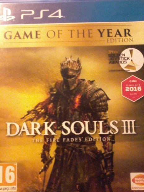 Dark Souls 3.PS 4 jtk elad.(nem postzom)