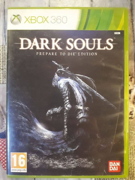 Dark Souls I Preaper TO DIE Edition eredeti xbox360 jtk elad-csere