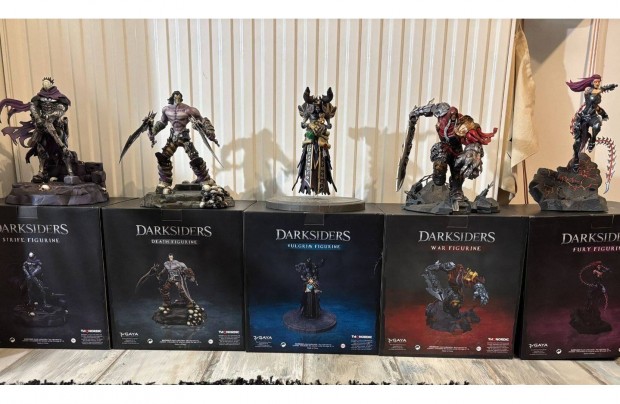 Darksiders III 3 Apocalypse szobor s Genesis Nephilim edition figura