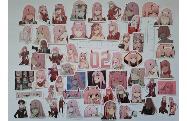 Darling In The Franxx anime matrica 60 db 4-6 cm j