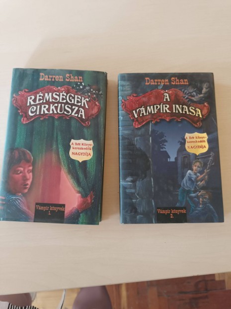 Darren Shan Rmsgek Cirkusza s Darren Shan A vmpr inasa elad