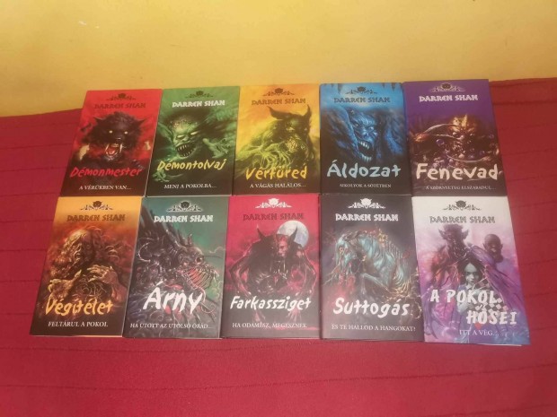 Darren Shan: Teljes Dmonvilg sorozat