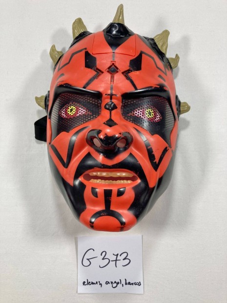 Darth Maul maszk, Darth Maul jelmez maszk, Star Wars jelmez G373