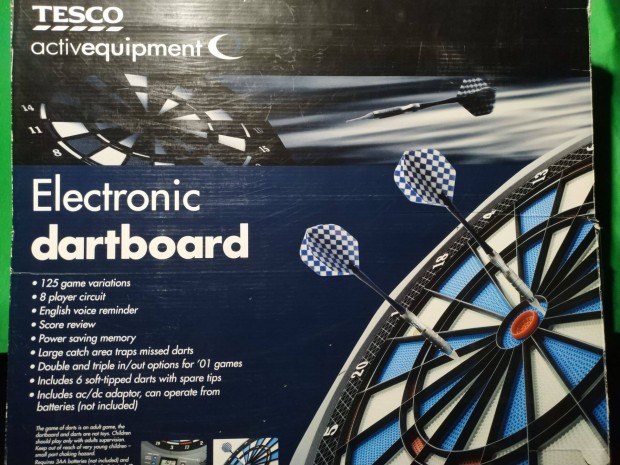 Darts gép - elektromos tábla (activequipment)-(szállítás az árban)