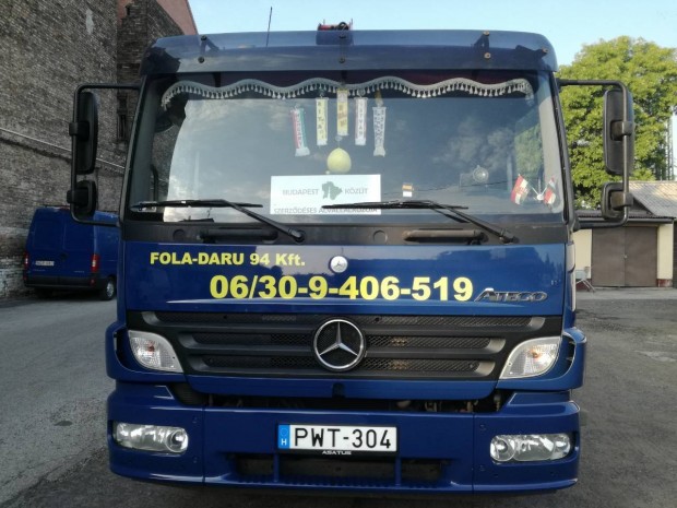 Darus mercedes atego 1223 palfinger