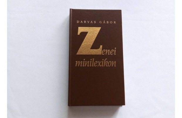 Darvas Gbor: Zenei minilexikon * Ajndkozhat pldny * 500 Ft