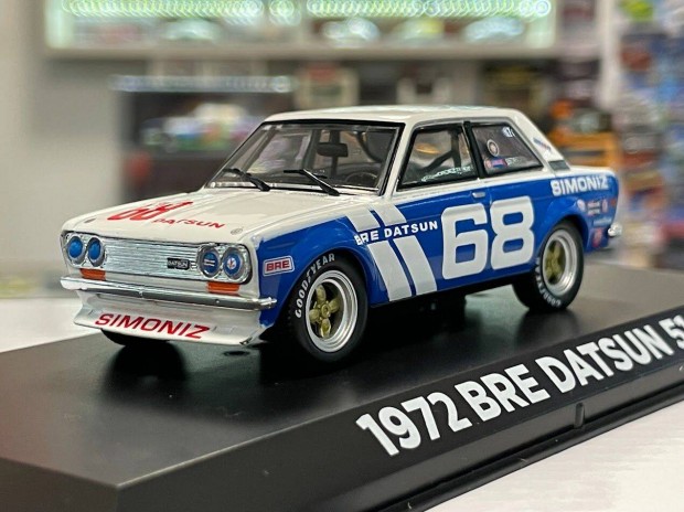 Datsun (Nissan) BRE 510 Nr.68 1972 1:43 1/43 Greenlight