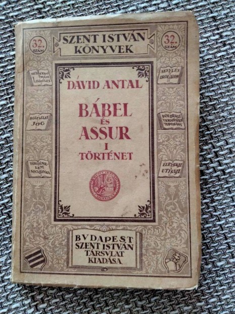 Dvid Antal : Bbel s Assur I. 1926-os kiads