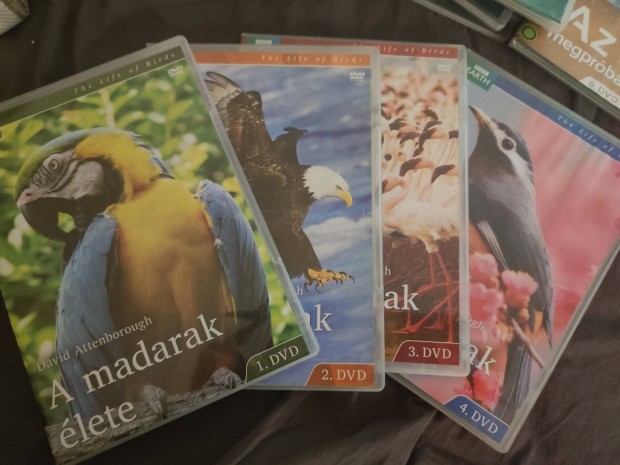 David Attenborough termszetfilm szett A madarak lete DVD