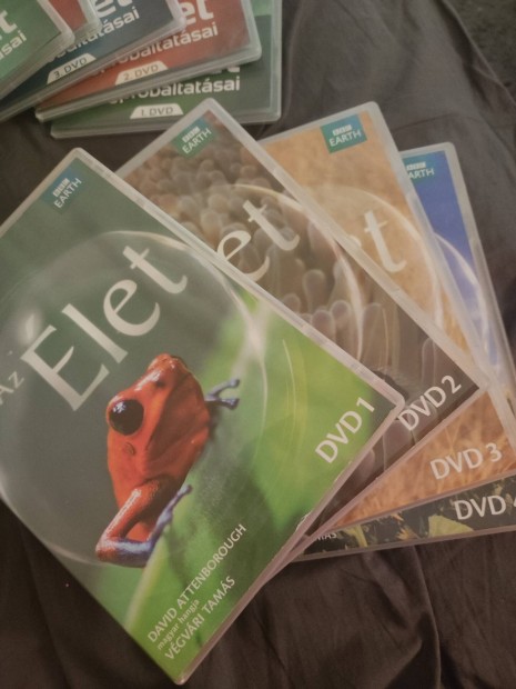 David Attenborough termszetfilm szett Az let DVD
