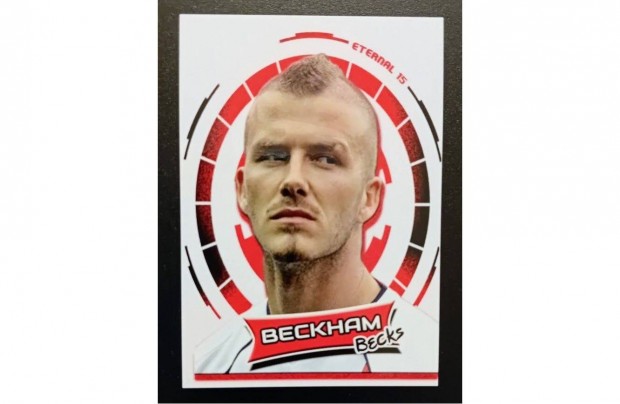 David Beckham Real Madrid Becks focis krtya Fantop Eternal 15