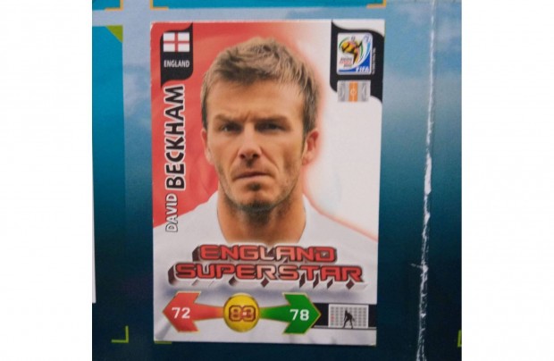 David Beckham (Anglia) Fifa World Cup 2010 krtya