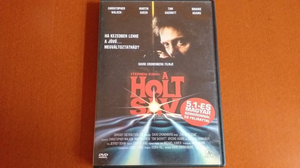 David Cronenberg -Holtsv thriller DVD