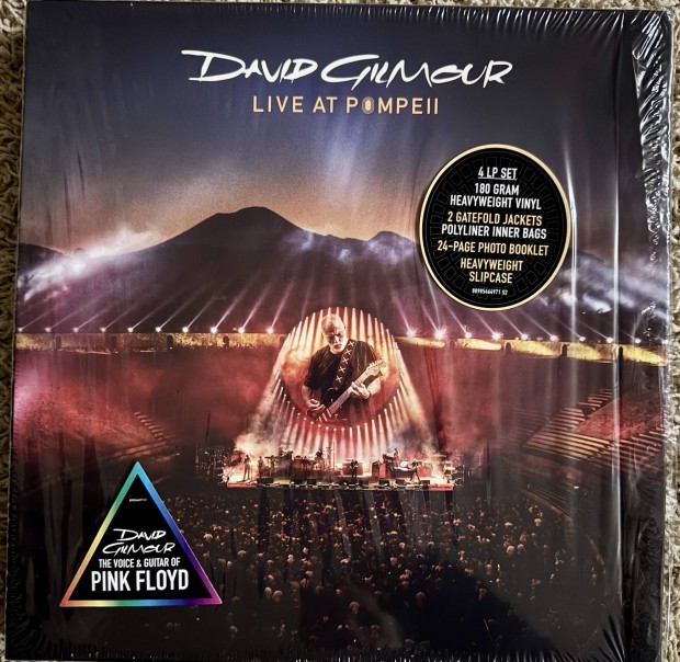 David Gilmour Live Pompei vinyl box