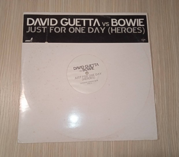 David Guetta Vs Bowie - Just For One Day (Vinyl,2003)