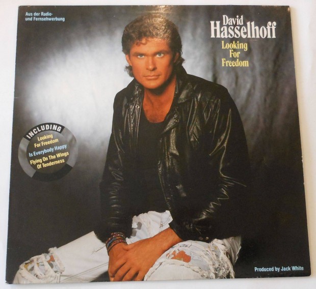 David Hasselhoff: Looking for freesom LP. nmet