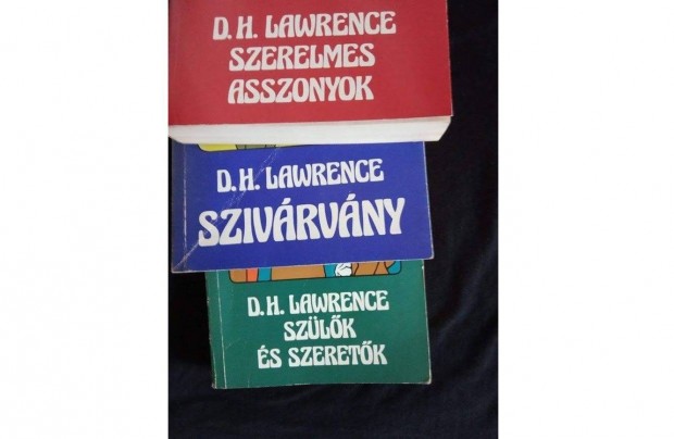 David Herbert Lawrence D.H. Lawrence Szlk s szeretk