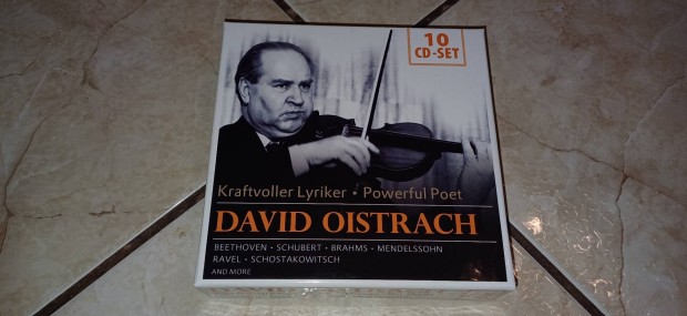 David Oistrach 10db cd lemezek