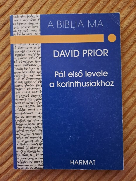 David Prior: Pl els levele a korinthusiakhoz