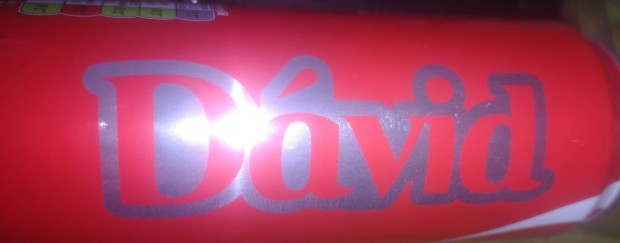 Dávid névre szóló Coca Cola alumínium doboz