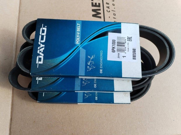 Dayco 6PK1000 hoszbord�s �ksz�j Citro�N, VW 3 db