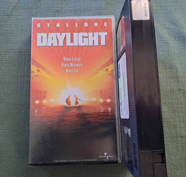 Daylight - Alagt a hallba VHS - Fszerepben Sylvester Stallone