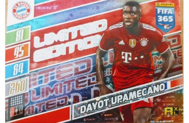 Dayot Upamecano Bayern Mnchen Limited focis krtya Panini FIFA 2022