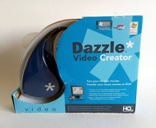 Dazzle Video Creator, dobozban
