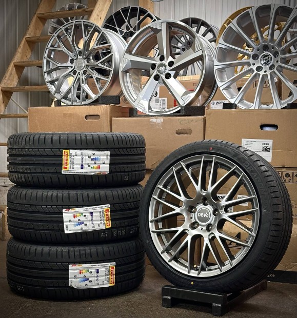 Dbv 18zoll j alufelnik Pirelli 225/40 R18 j nyri gumikkal