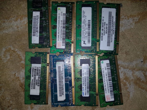 Dddr memria asztali gp laptop netbookhoz inf lent