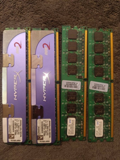 Ddr2 ramok 2db 2 gigs 2db 1 gigs elad.