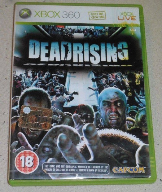 Dead Rising (Zombis, Horror) Gyri Xbox 360 Jtk akr flron