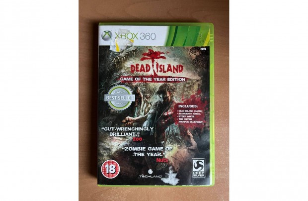 Dead island GOTY edition xbox 360-ra elad!