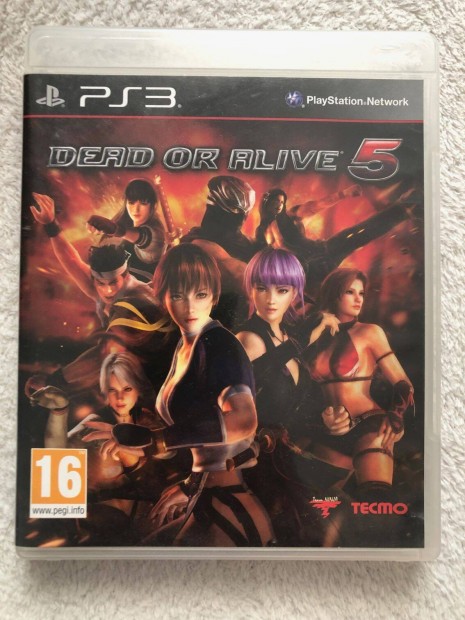 Dead or Alive 5 Ps3 Playstation 3 jtk