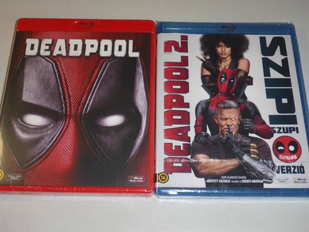 Deadpool 1. 2. blu-ray film