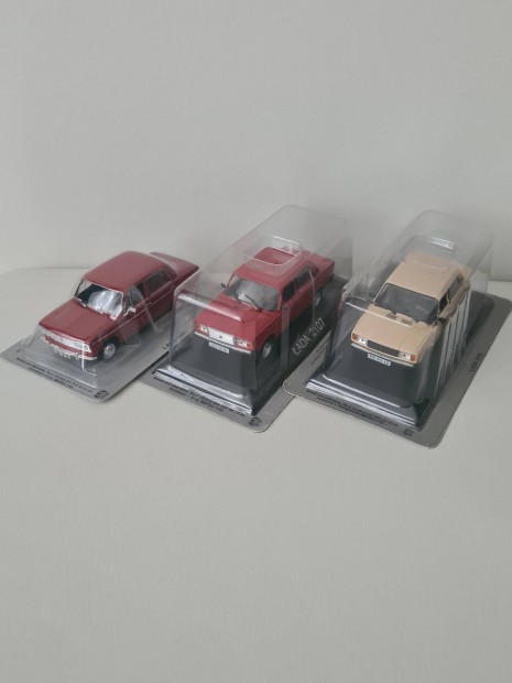 Deagostini 1:43 Lada modell autk 1/43 modellek