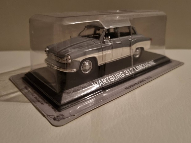 Deagostini 1:43 j bontatlan 1/43 modell aut Wartburg 312 elad