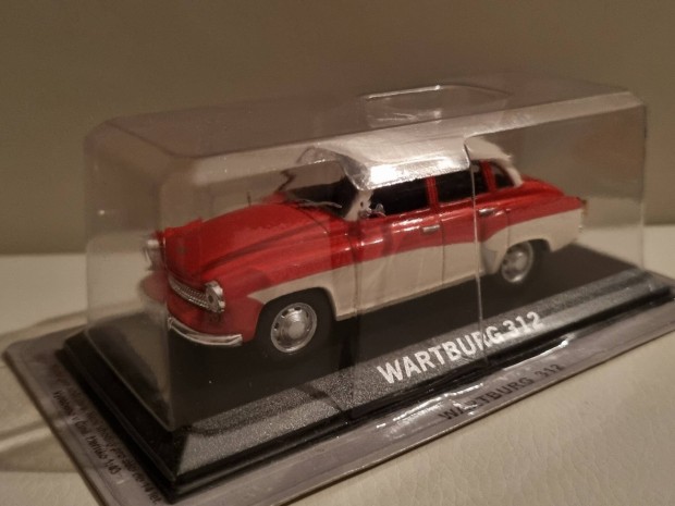 Deagostini 1:43 j bontatlan 1/43 modell aut Wartburg Limousine elad