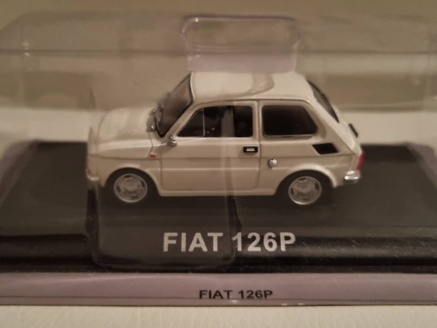 Deagostini 1:43 j bontatlan 1/43 ritka modell Fiat 126p kispolszki