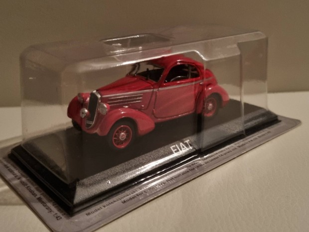 Deagostini 1:43 j bontatlan 1/43 ritka modell aut Fiat Topolino