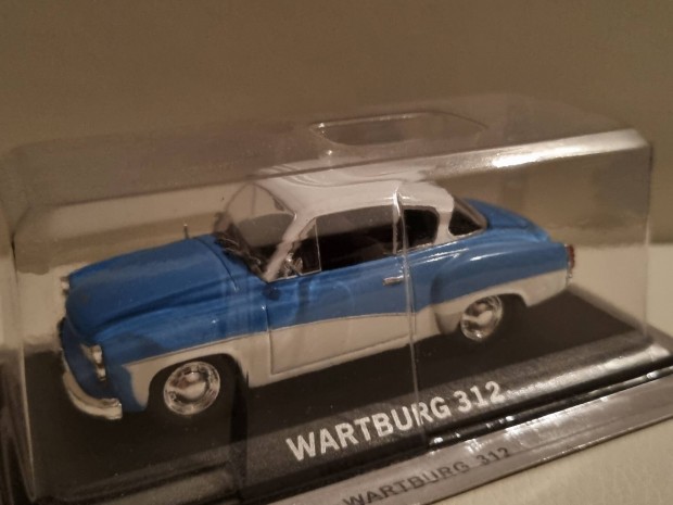 Deagostini 1:43 j bontatlan 1/43 ritka modell aut Wartburg Coupe